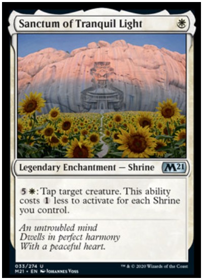 M21 Sanctum of Tranquil Light MTG