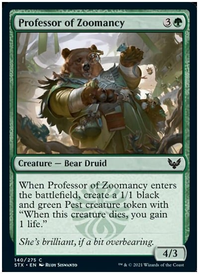 Professor of Zoomancy