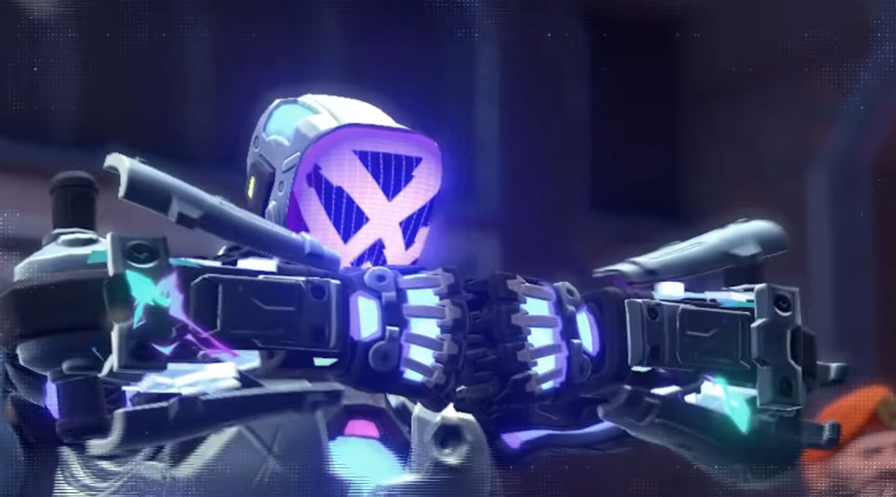 KAY/O, VALORANT agent, unleashing his Ultimate.