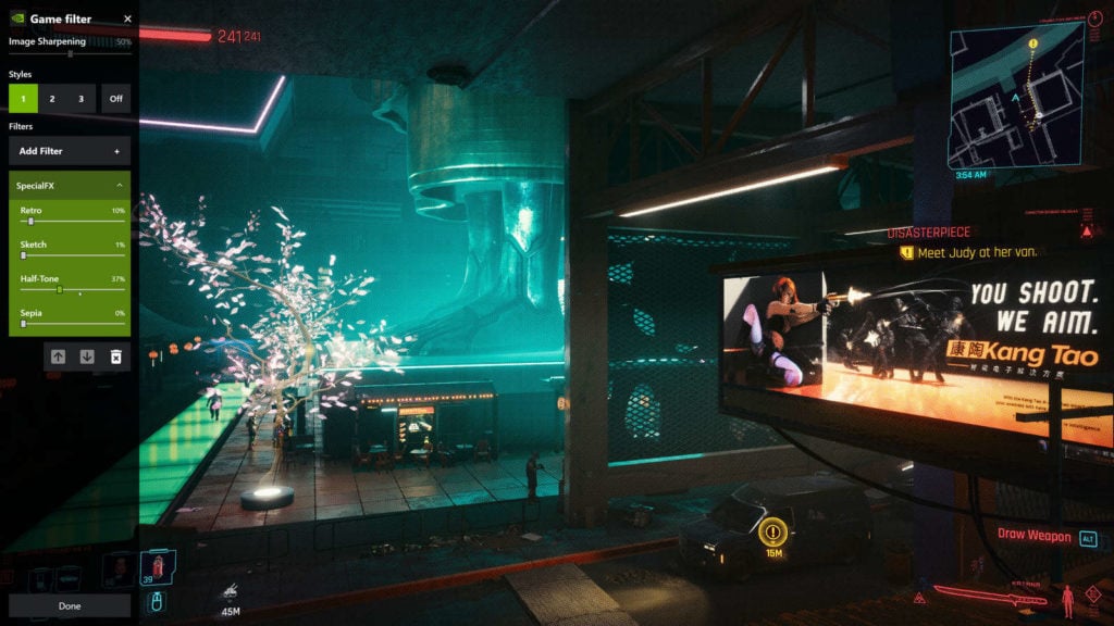 ray traced global illumination real time filter