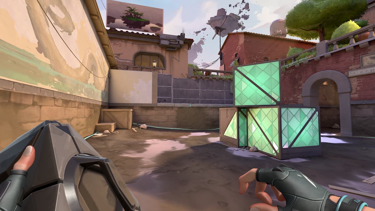 Jett holding Spike in hand in VALORANT