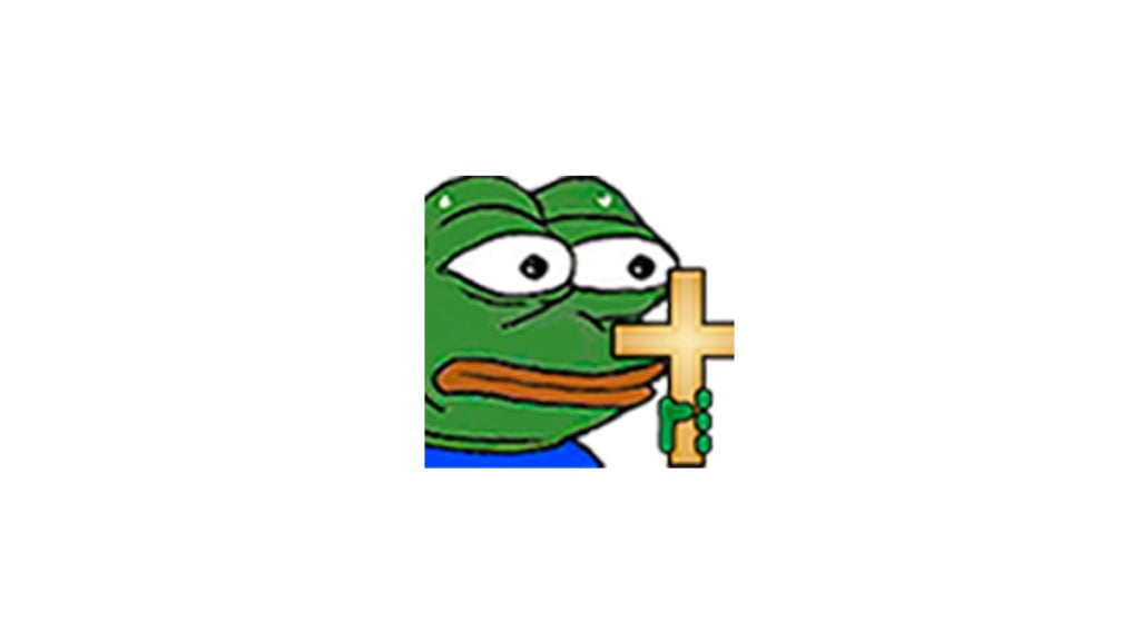 MonkaChrist pepe emote twitch
