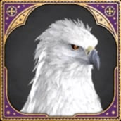 An image of the Hippogriff from Hogwarts Legacy, a large beast with the head and wings of an eagle.