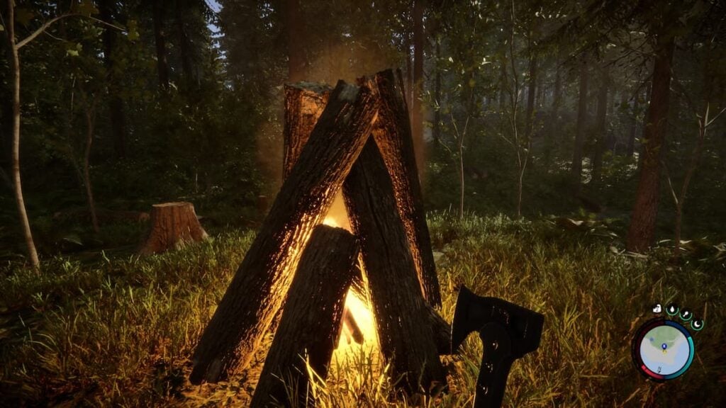 Bonfire in Sons of the Forest