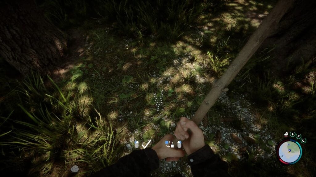 Sons of the Forest stick campfire