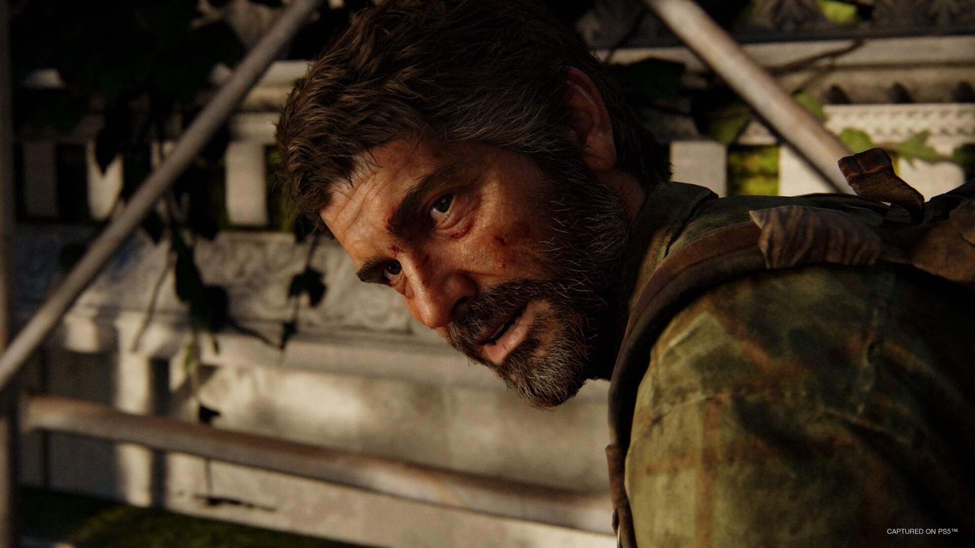 An image of Joel in The Last of Us