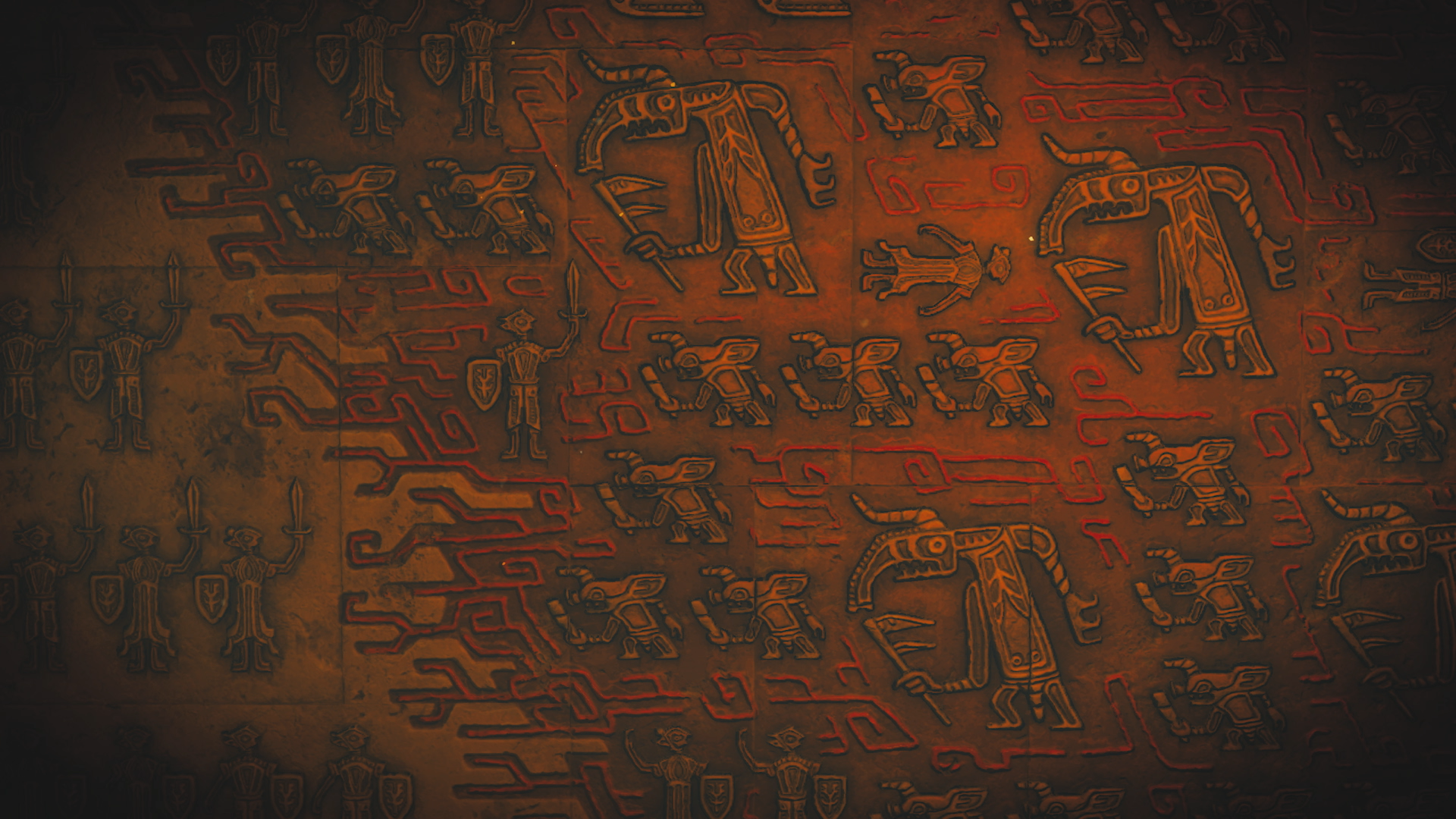 Ancient writing from Zelda: Tears of the Kingdom.