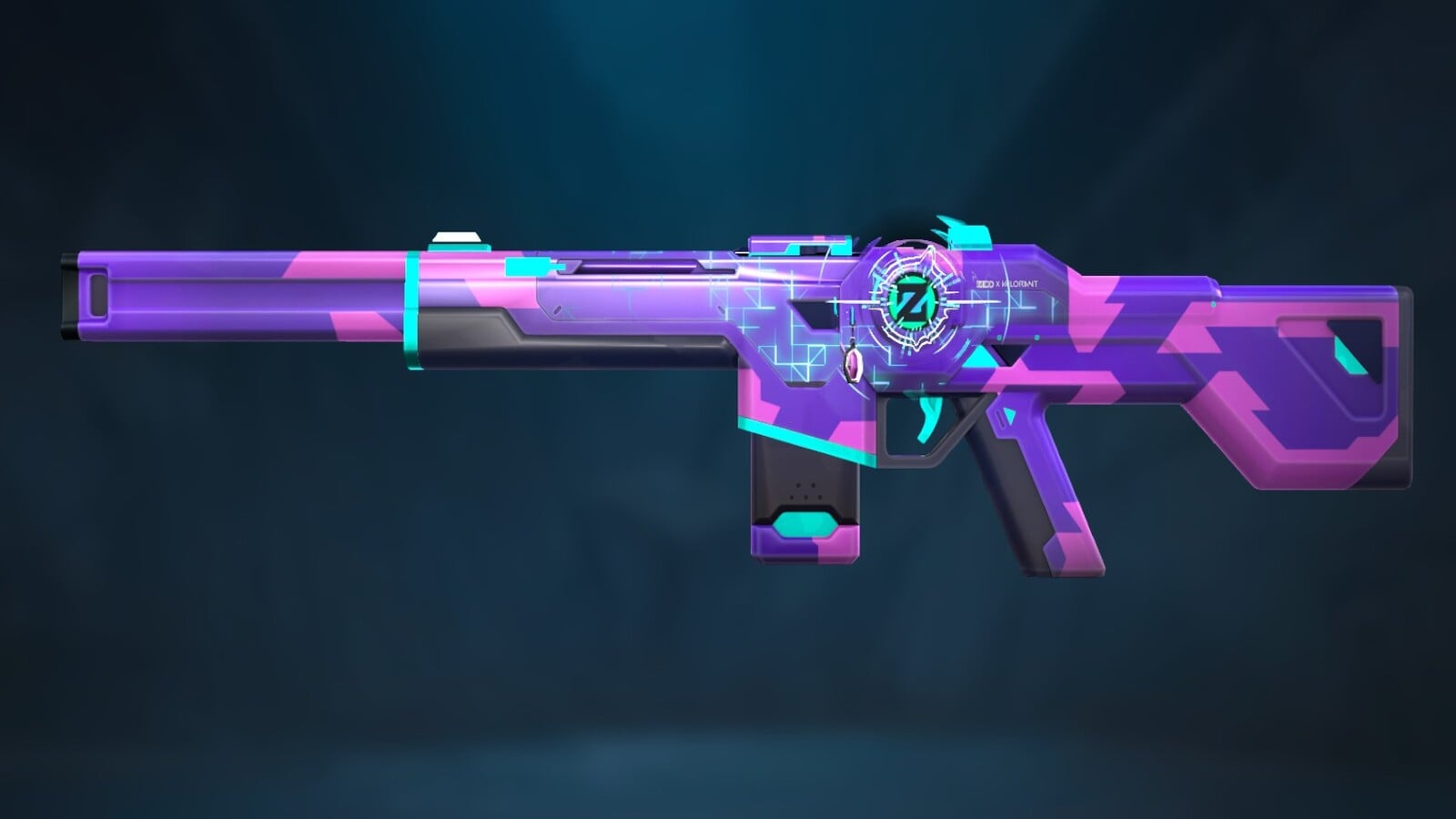 Spectrum Phantom inspect screen in VALORANT