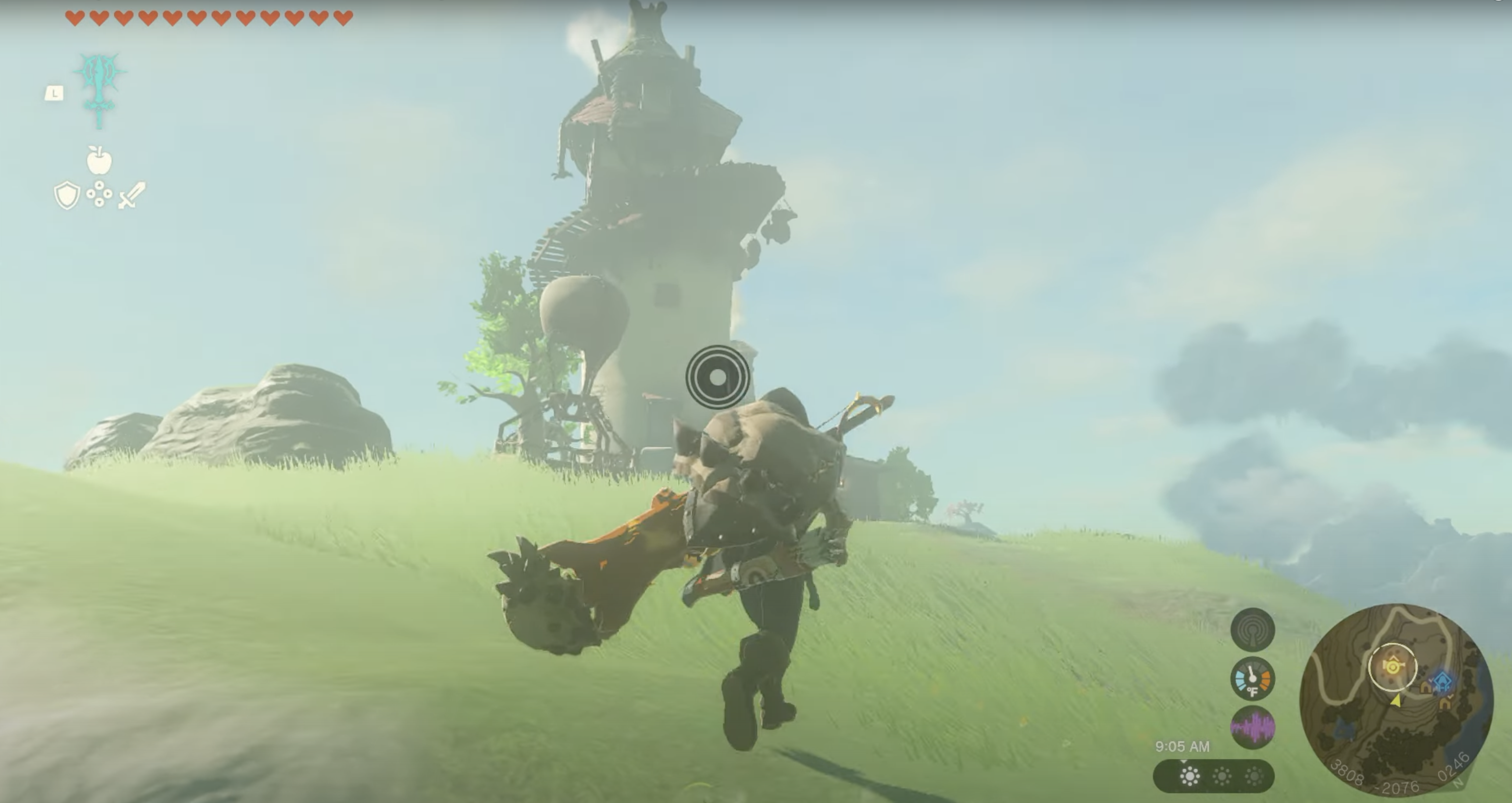 The Hateno Village Ancient Tech Lab in Tears of the Kingdom.