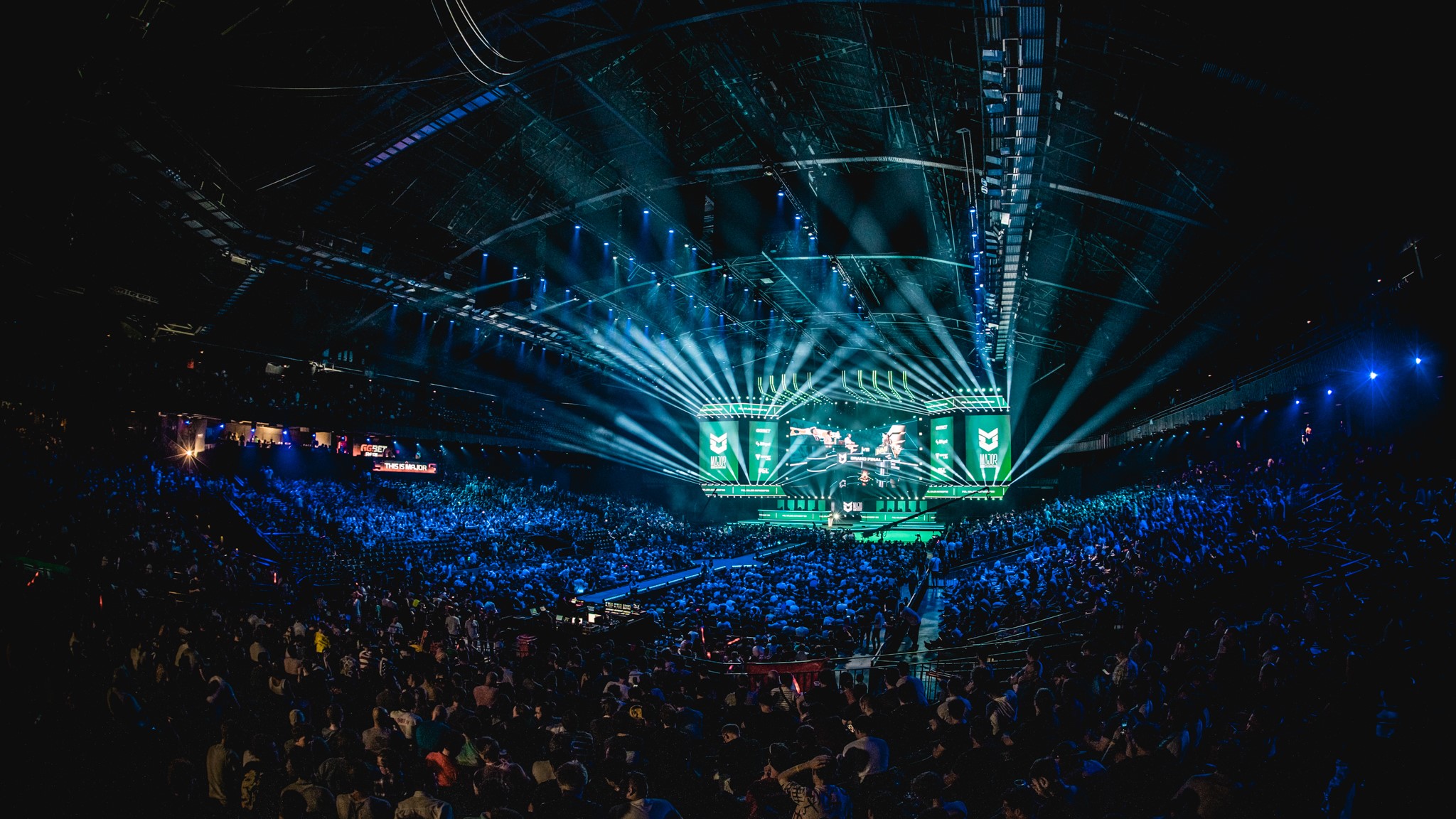 A packed Sportpaleis arena during the PGL Antwerp CS:GO Major