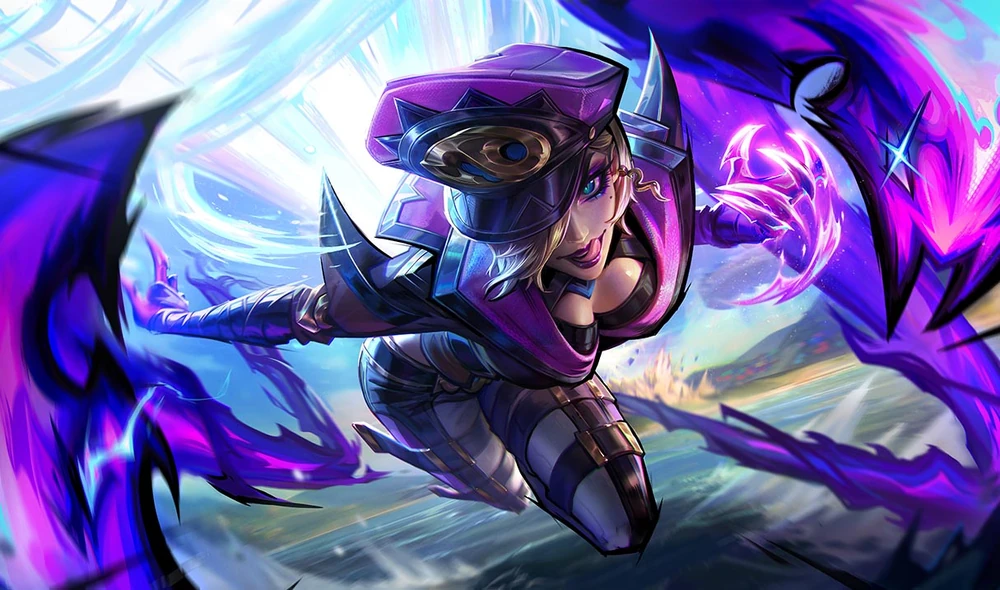 The new Soul Fighter Evelynn skin in League of Legends.