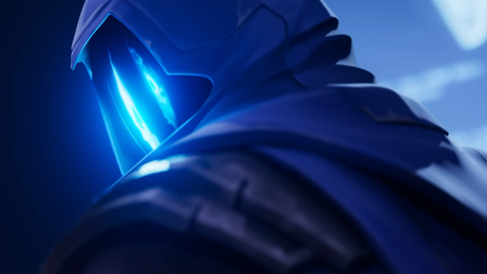 Omen, VALORANT agent, looking back.