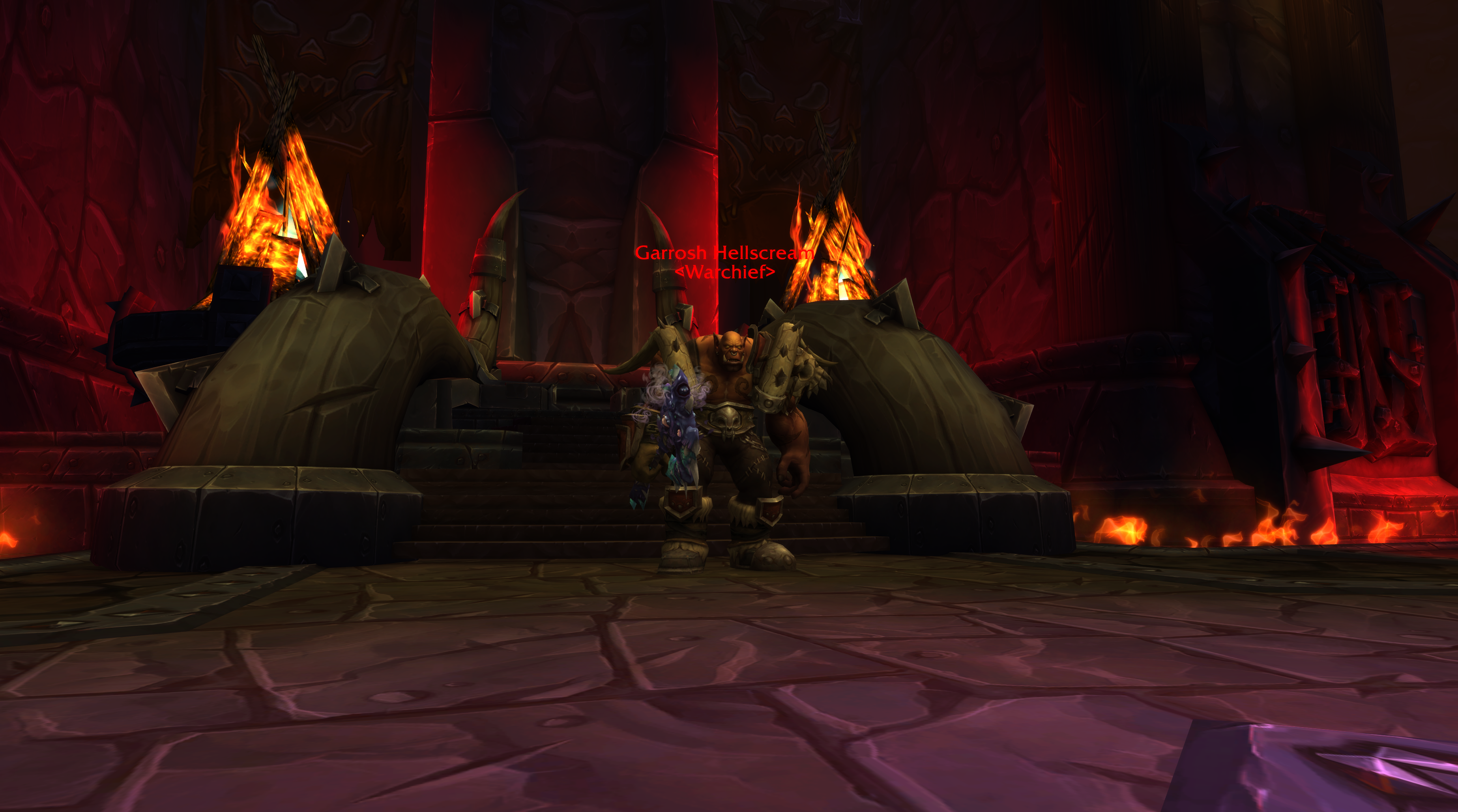 Garrosh Hellscream, the final boss of the Siege of Orgrimmar raid in WoW.