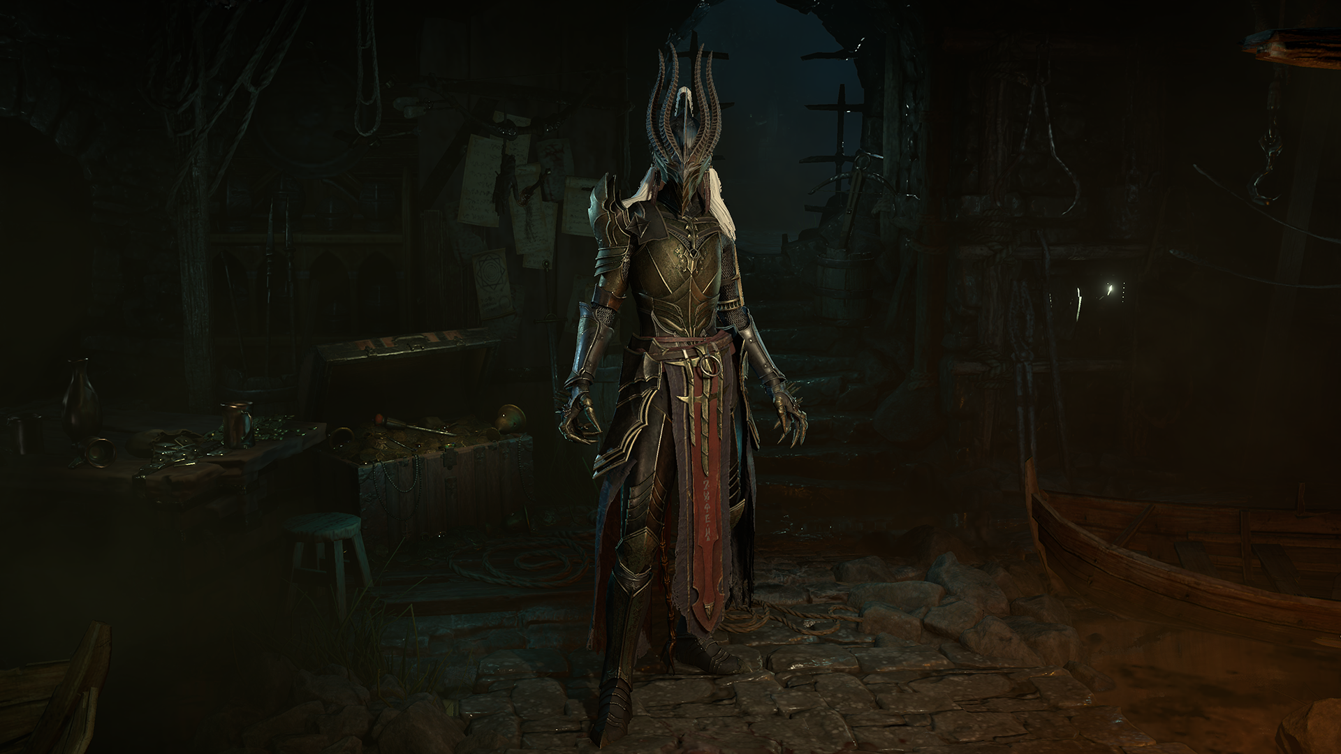An image of a new armor set coming in Diablo 4's Season of the Malignant.