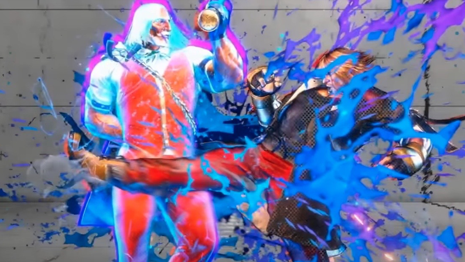 JP performing a perfect parry on Ken.