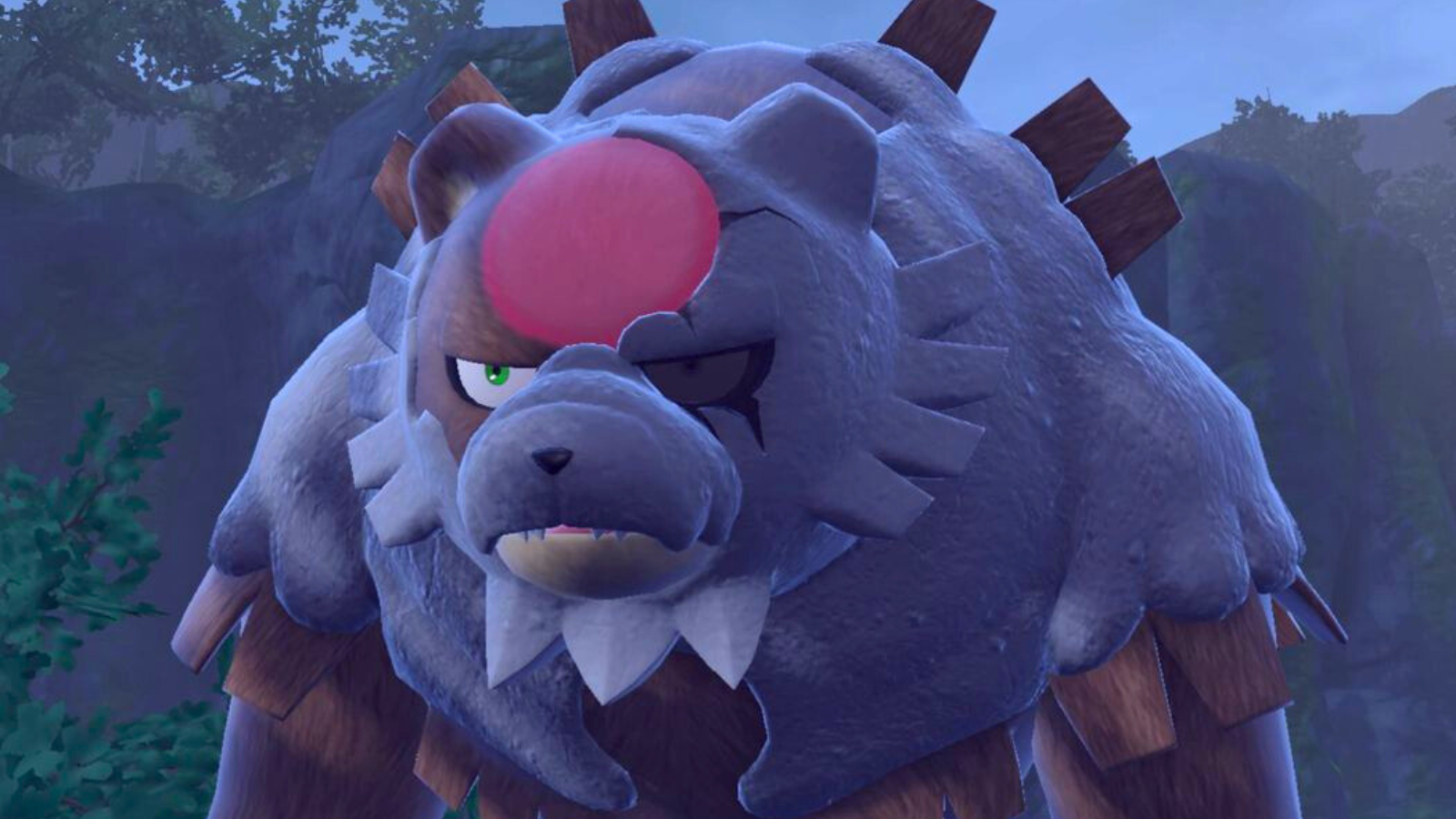 Bloodmoon Ursaluna in Pokémon Scarlet and Violet The Teal Mask DLC.