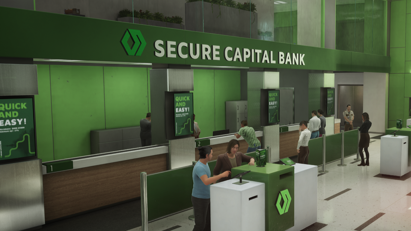 displays the front of the bank in No Rest for the Wicked (Payday 3),