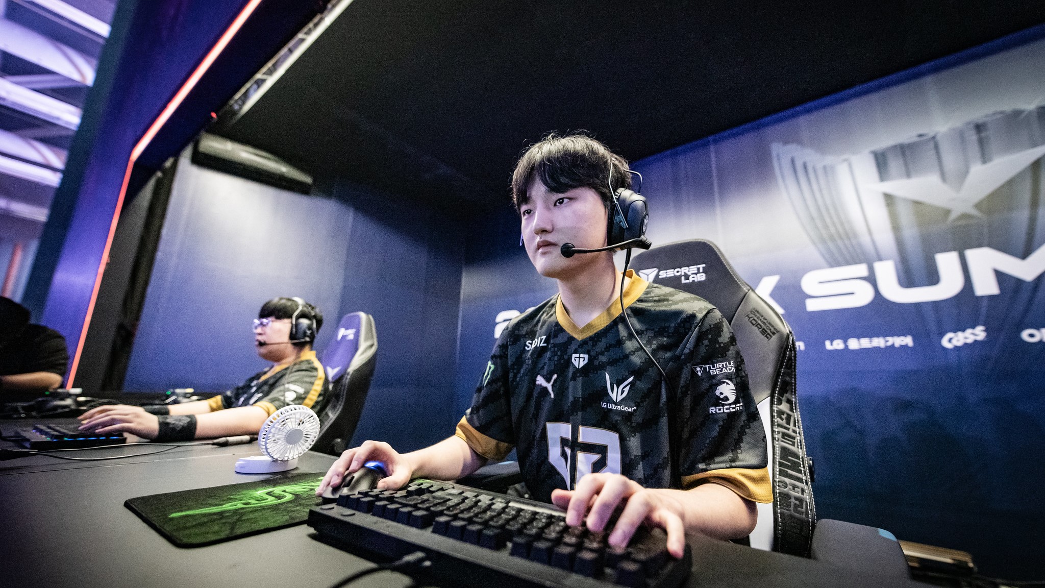 Gen.G's Peyz competing at the 2023 LCK Summer Split finals.