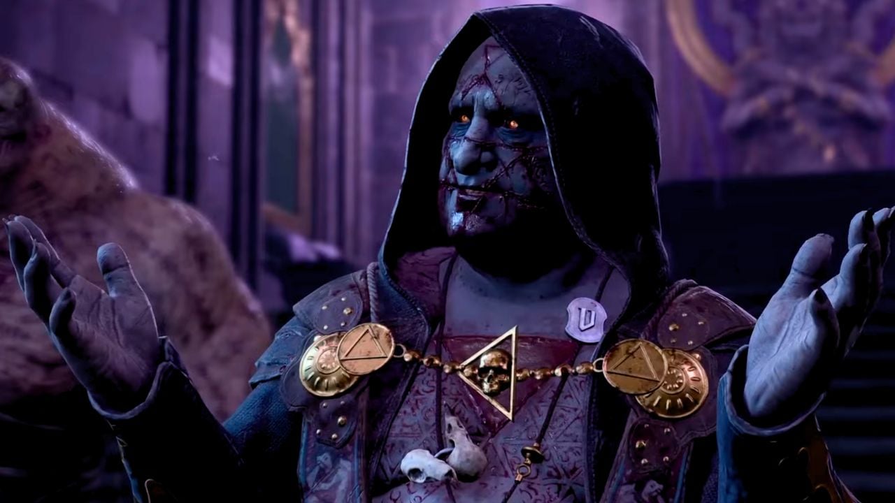 Balthazar standing in his room in the Gauntlet of Shar in BG3