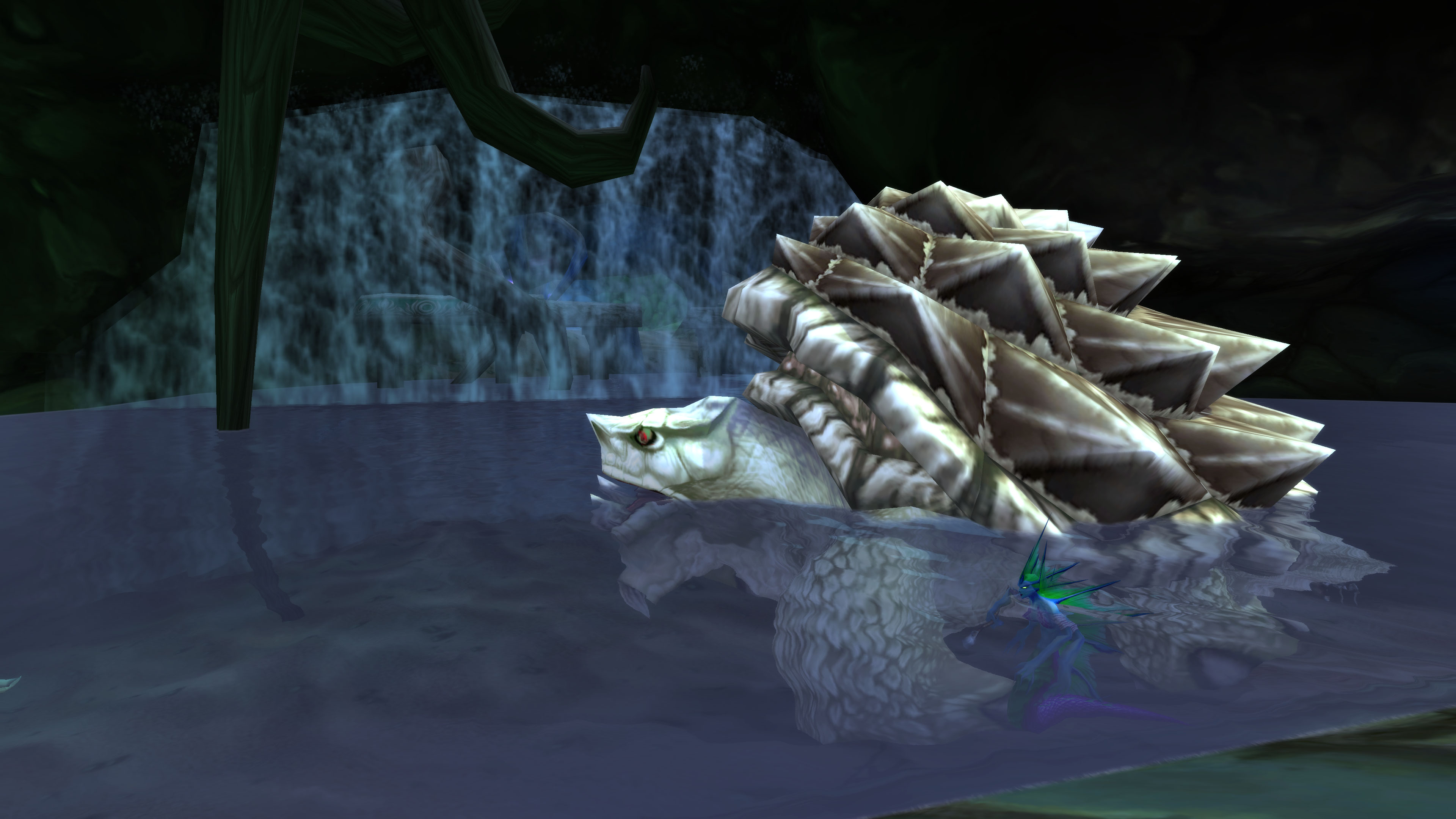 Ghamoo-Ra, the famous turtle boss from the Blackfathom Deeps dungeon in WoW Classic