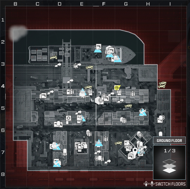 MW3: All weapons and items on Precious Cargo map