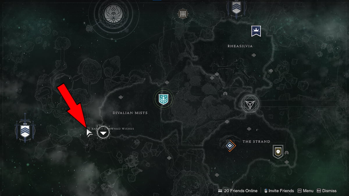 Bay of Drowned Waters lost sector location in Destiny 2