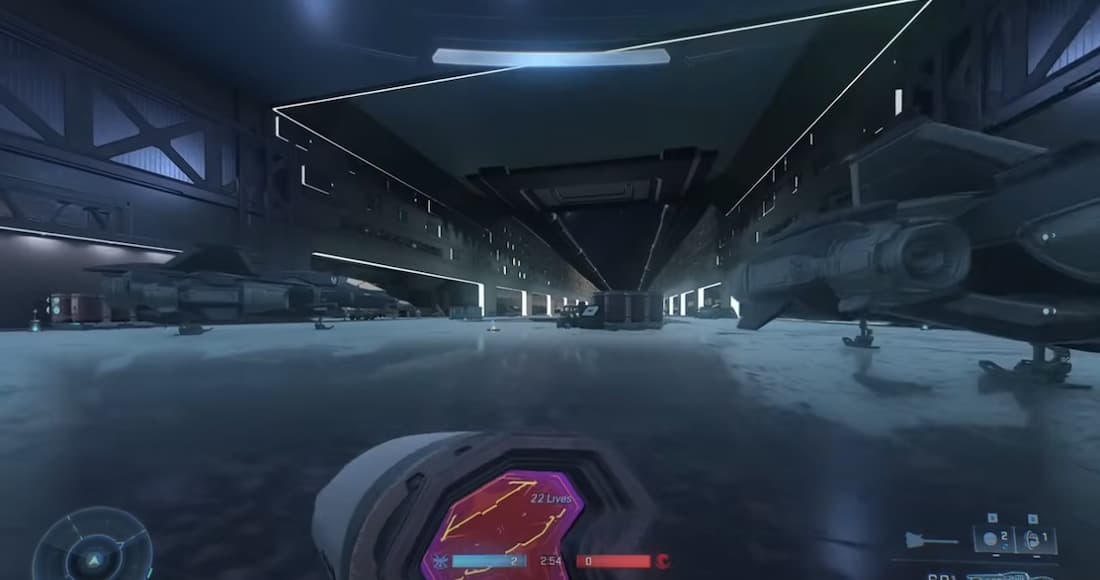 Star Wars flavored map, Star Destroyer is a huge map best for multiple players.