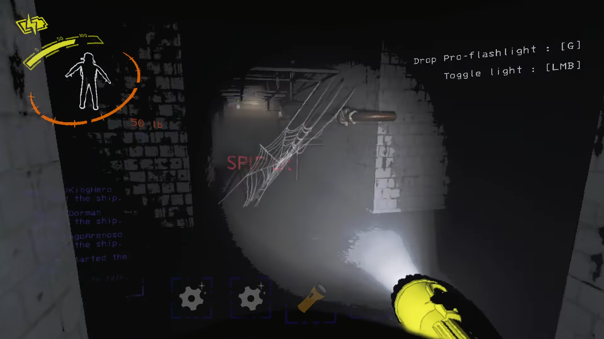 What does the Arachnophobia Mode Spider look like in Lethal Company