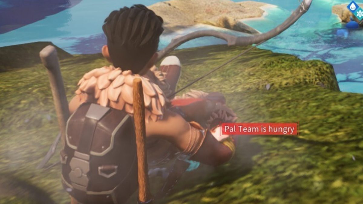 player sliding in palworld