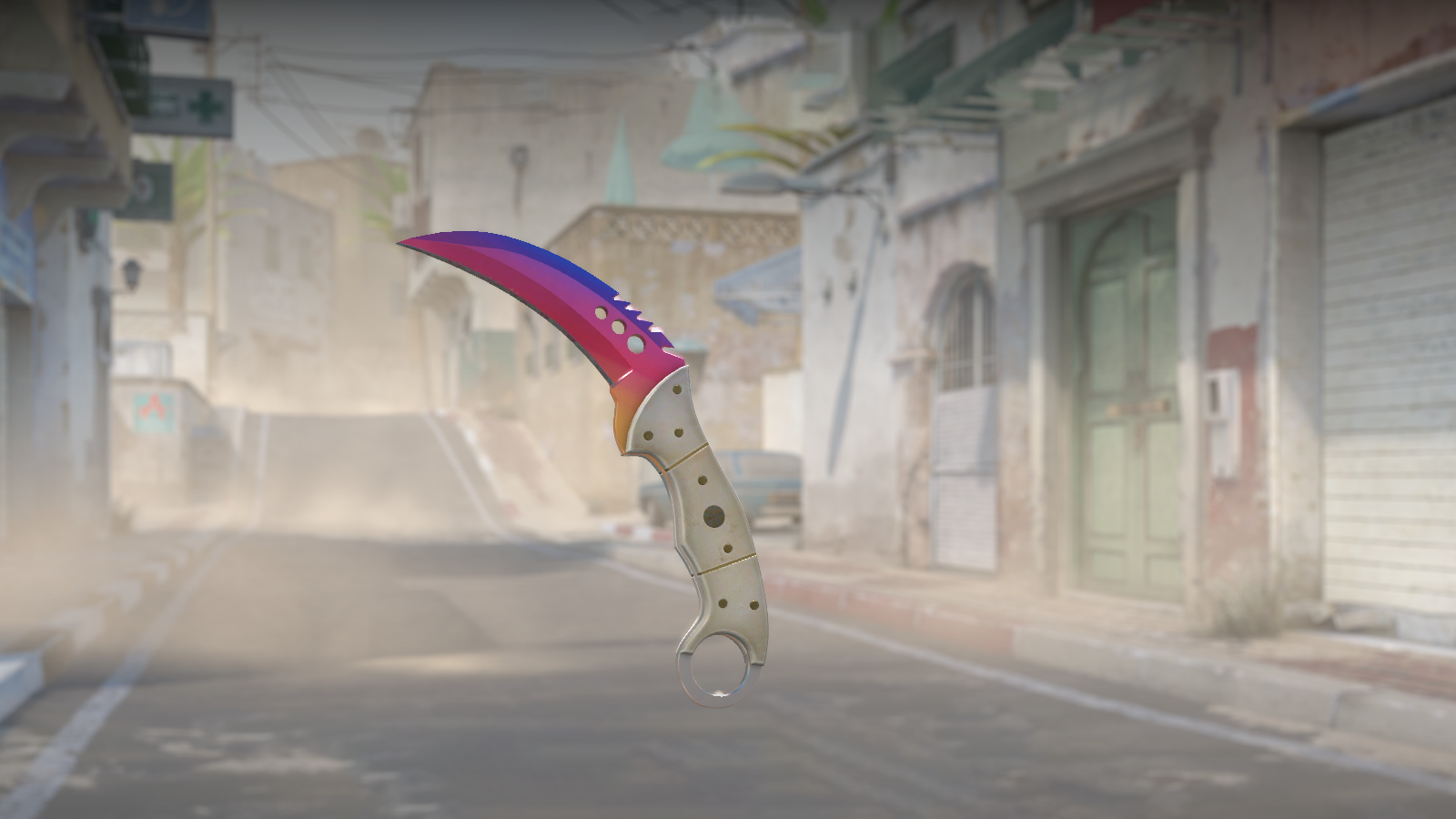 Talon Knife Fade in CS2.