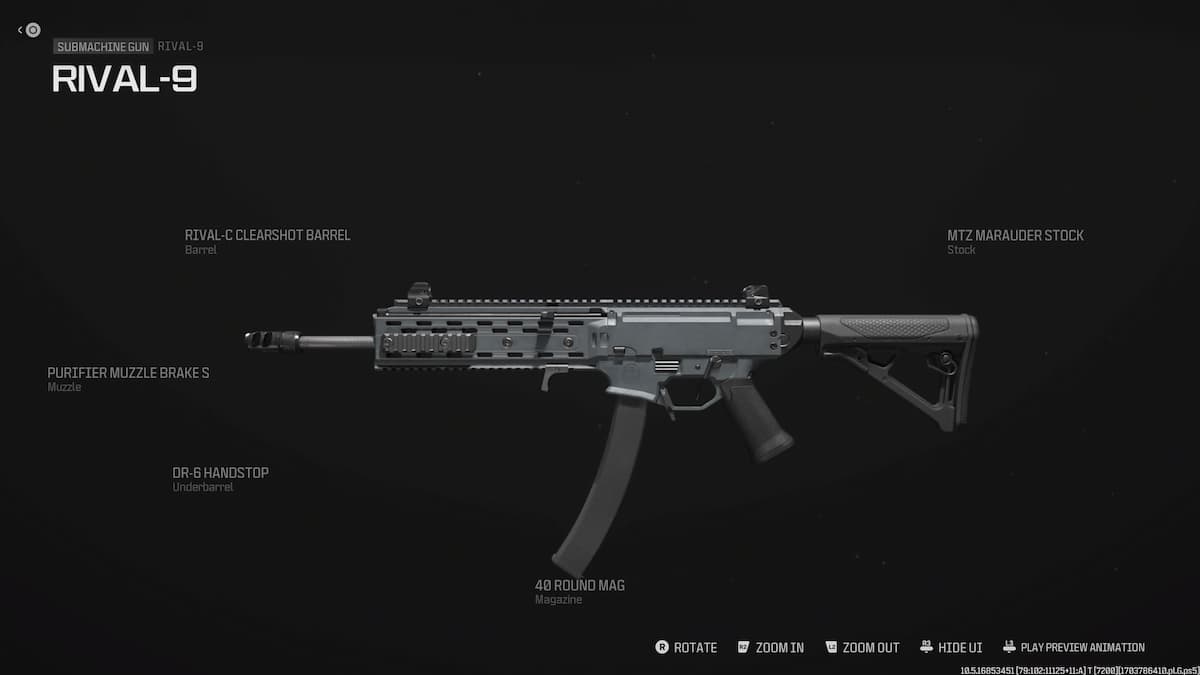 The best Rival-9 loadout for MW3 SnD.