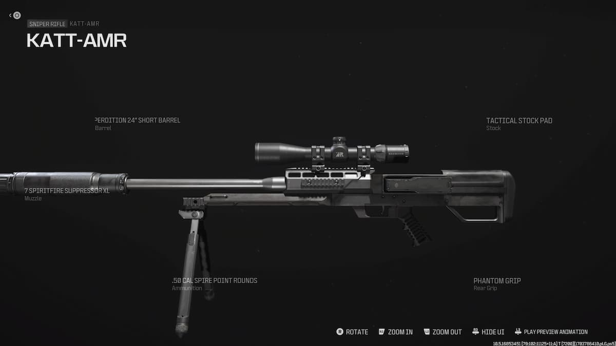 The best KATT-AMR for MW3 SnD.