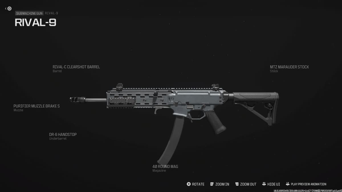 MW3 Ranked Play Rival-9 build