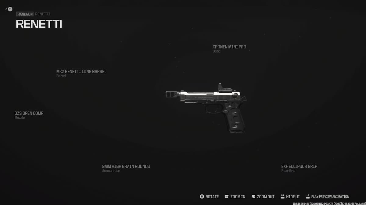 Renetti MW3 ranked play build