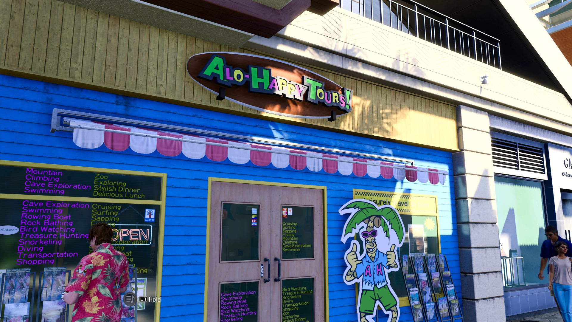 Alo-Happy Tours in Like a Dragon: Infinite Wealth