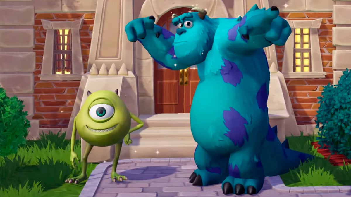 Mike and Sulley unlocked in Disney Dreamlight Valley