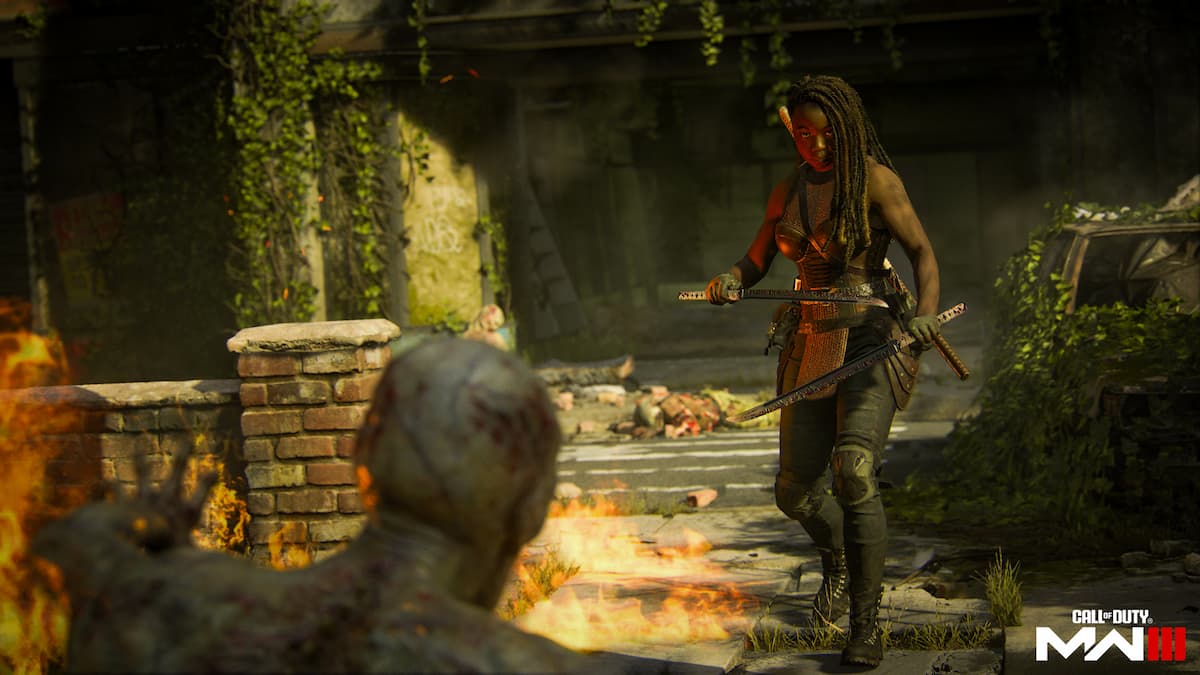 Michonne Walking Dead in MW3