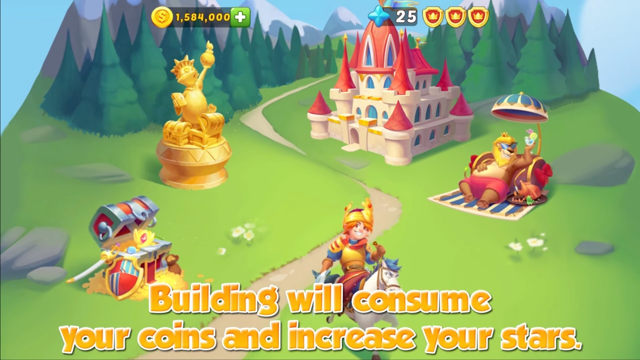 different items to build on a world in Crazy Fox