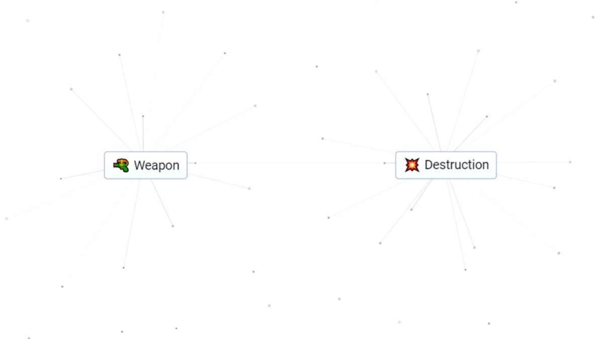 weapon and destruction in infinite craft