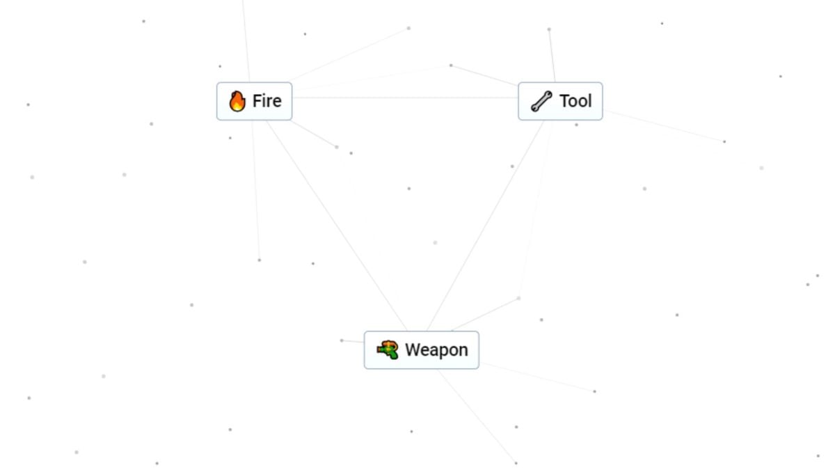 Weapon recipe in Infinite Craft