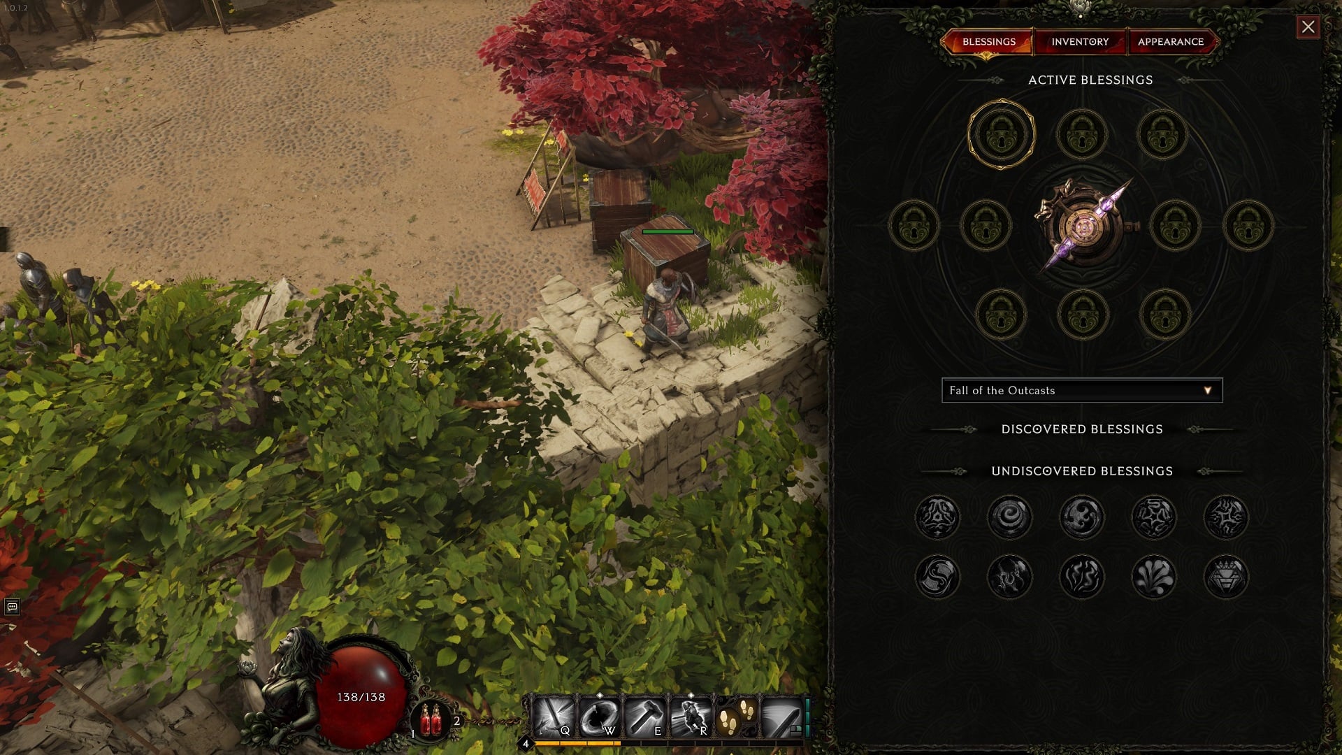 An image of the Sentinel's Blessings in Last Epoch.