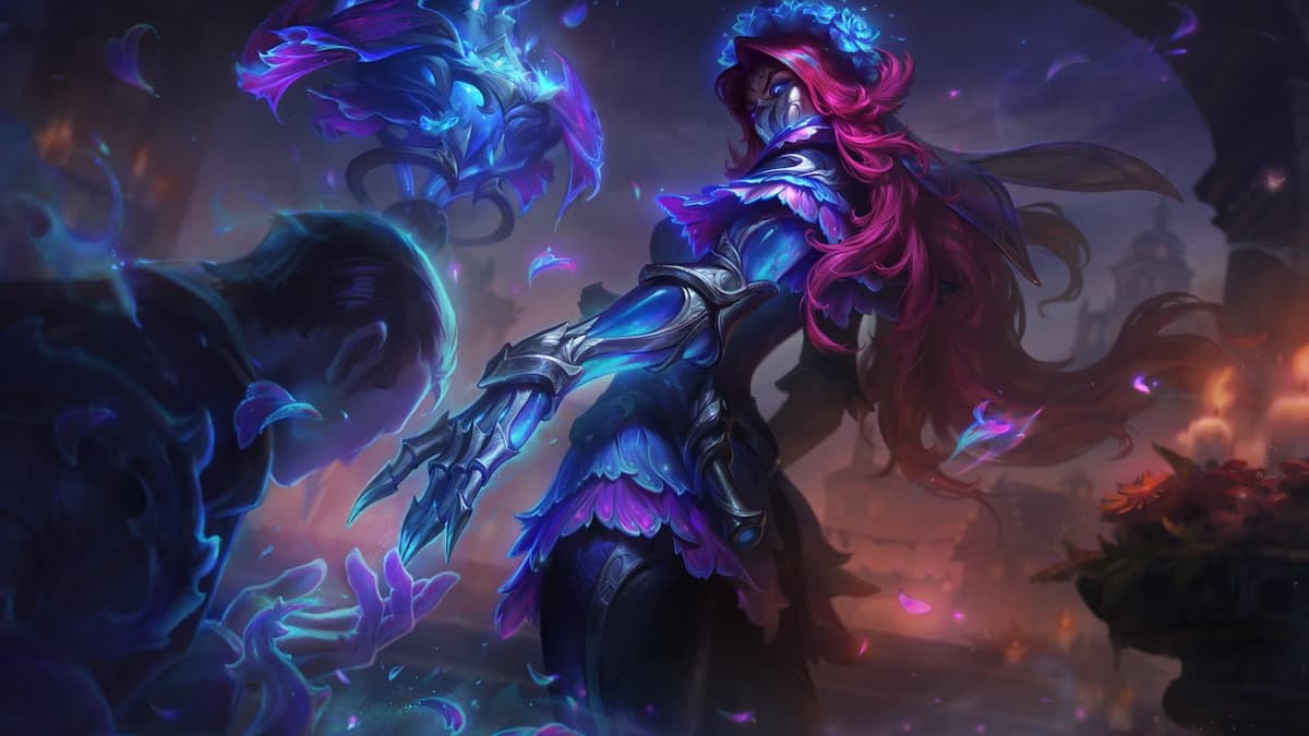 Renata reaching out her hand to a kneeling soldier.