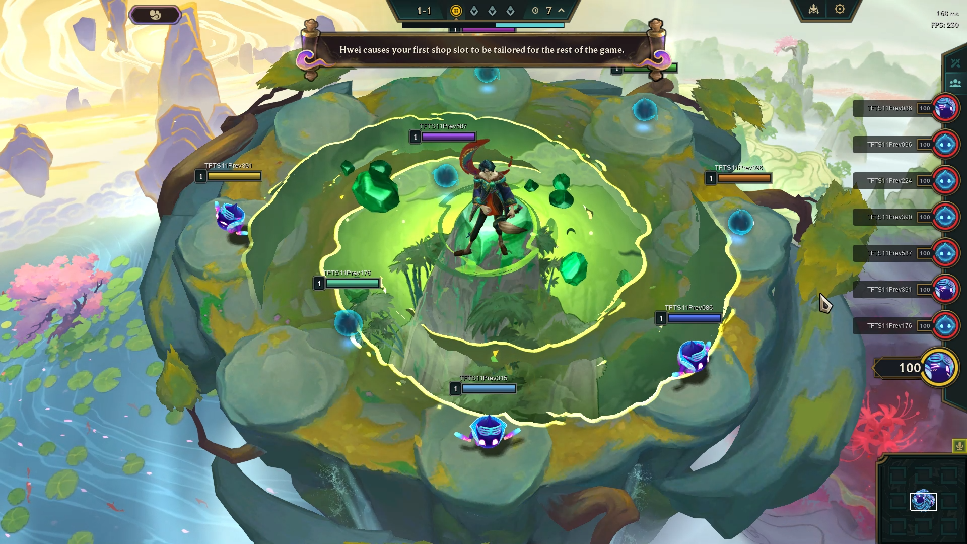 Hwei TFT Encounter. Screenshot by Dot Esports