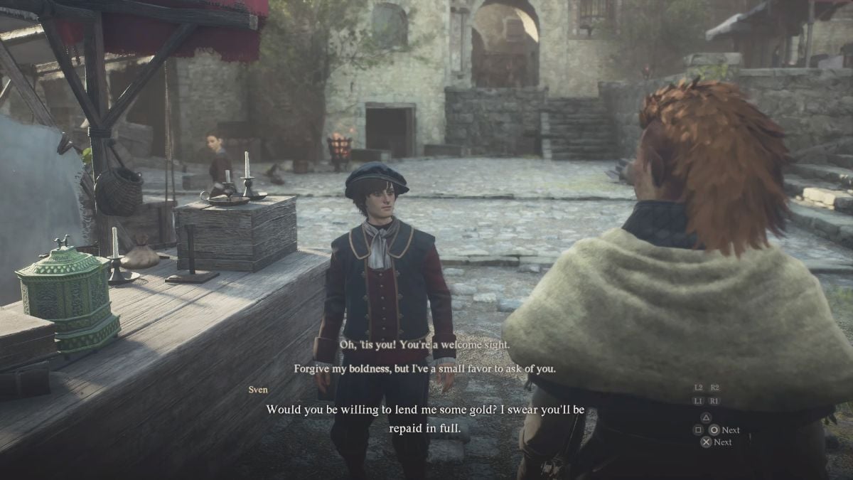 Sven purchase encounter Dragon's Dogma 2