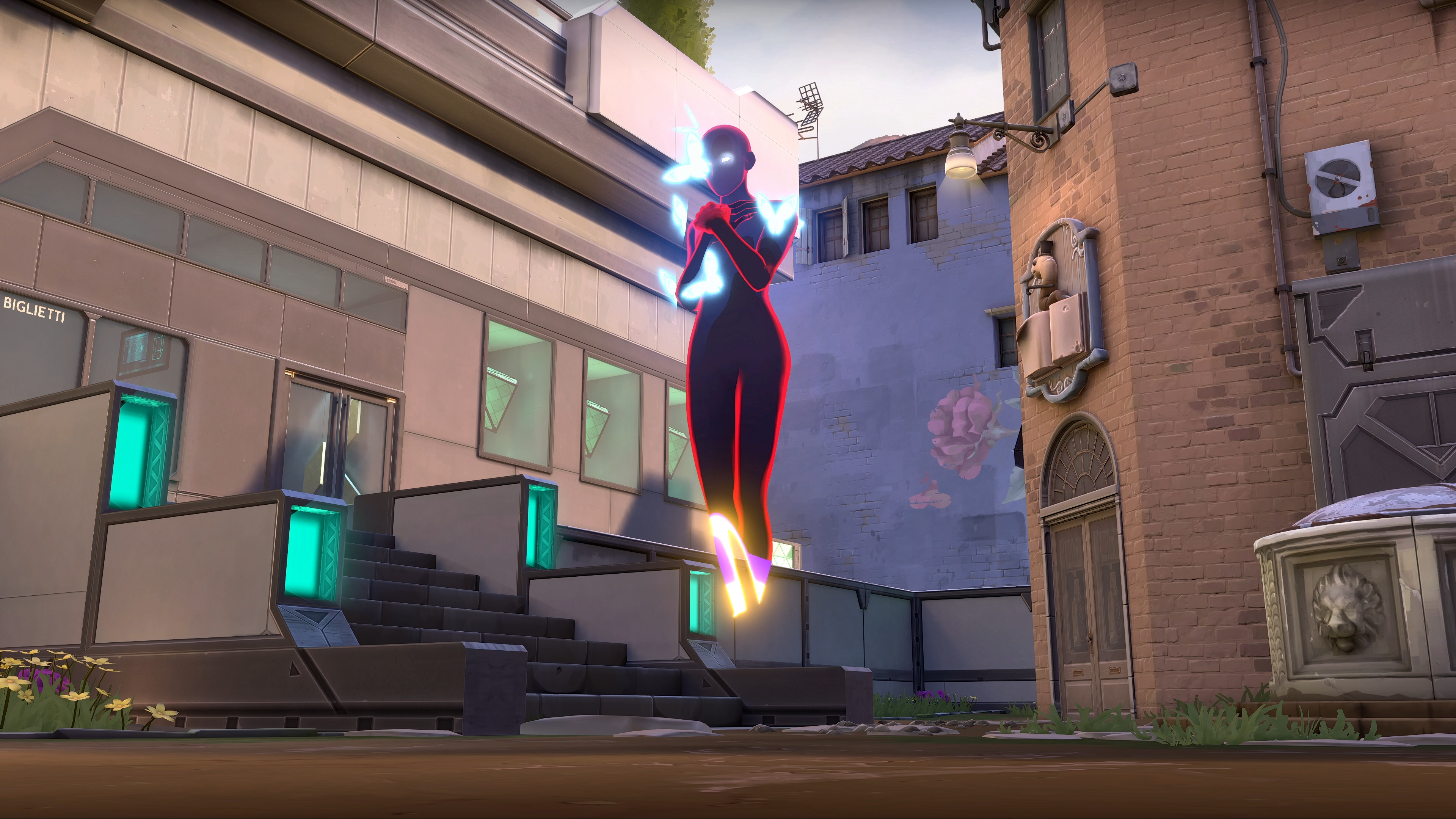 VALORANT agent Clove in the midst of casting their self-resurrection ultimate ability.