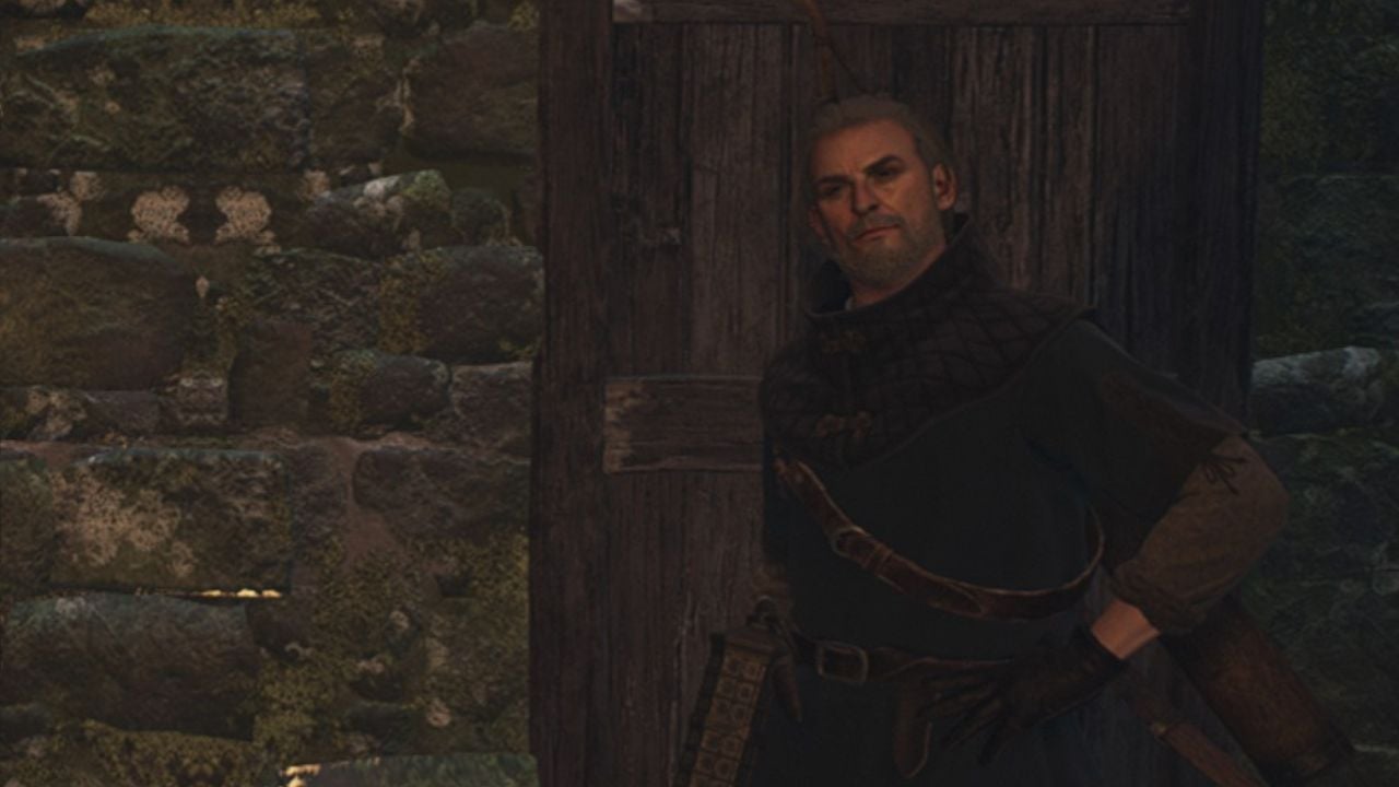 A Pawn speaking with the Arisen after returning from the Rift.