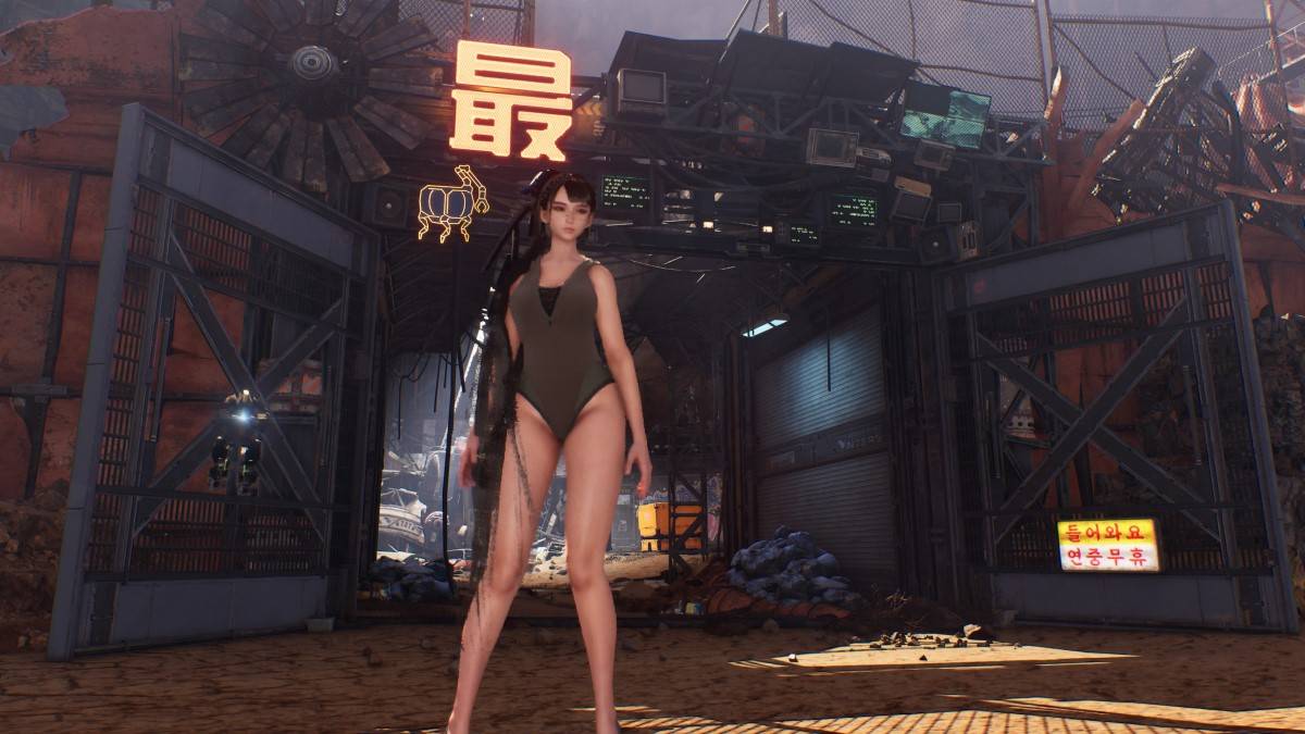 Eve at the Scrap Yard