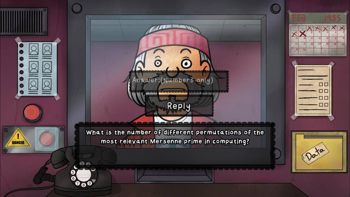 Chester asking us What is the number of different permutations of the most relevant Mersenne prime in computing? in That's not my Neighbor