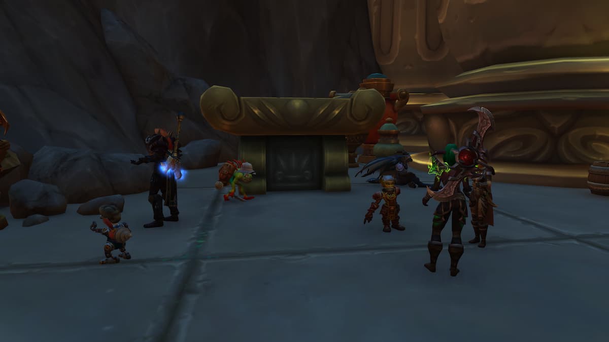 Time Rift vendors in Tyrhold Reservoir