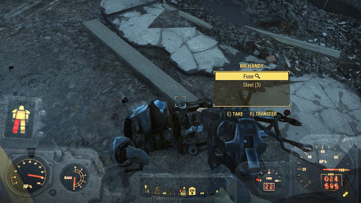 Fuse that contains Copper as loot in Fallout 4